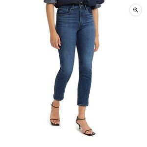 Levi’s High Rise Straight Crop Jeans Women’s Size 24